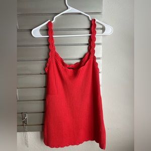 Knitted tank